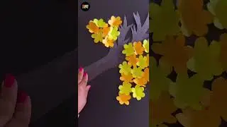 Beautiful and Easy Tree Wall Hanging Craft / 