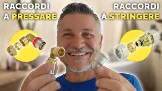 Differenza tra RACCORDI A STRINGERE e RACCORDI A PRESSARE nei TUBI IN MULTISTRATO