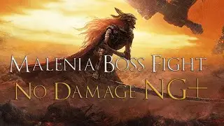 Elden Ring - Malenia Boss Fight (No Damage, No Parry, NG+)