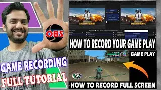 How to Record Gameplay LOW BUDGET PC ? OBS Studio Recording Settings ! OBS Tutorial in Hindi