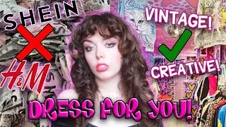 How to DRESS BETTER: How THRIFTING transforms your CONFIDENCE and personal STYLE!