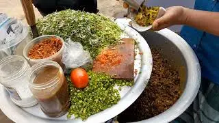 Bangladeshi Famous Chana Masala Chaat Wala Tk 10/- Only | Bangladeshi Street Food