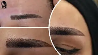 عمل تاتو 6D في صالون الكوافير بسام
