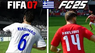 Χρησιμοποίησα Τον Καλύτερο Έλληνα Σε Κάθε FIFA (07-25)