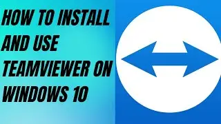 How to install and use TeamViewer on windows 10 |Lord Tech|