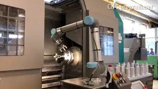Robot Cnc Lathe Robotic System