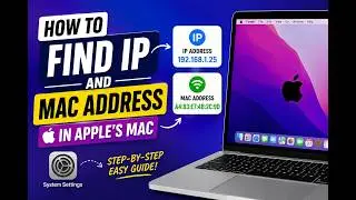 Find Your MAC Address & IP Address on Apple Mac — Step by Step Guide | SHMS Cybertech
