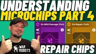 War Robots healing microchip guide, D type chips + WR Gameplay