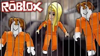 2 НУБА И ДЕВУШКА ПРО ДЕЛАЮТ ПОБЕГ ИЗ ТЮРЬМЫ В ROBLOX! | Глазастая Морда Roblox