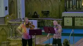 Bartok Ruthenian Kolomejka from 44 duets (live at St. John's)