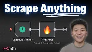 Turn Any Website Into LLM Ready Data in Seconds with n8n & Firecrawl