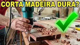 Tupia Makita 3709, como ela se sai cortando madeira dura? #tupia #woodworking #whatsappstatus