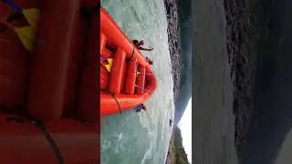 Rafting adventure in Rishikesh 🔥 #rafting #yt #youtube #nature #adventure #rishikesh #explore