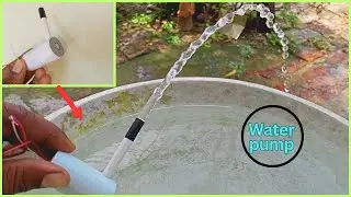 ऐसा water pump बाजार में भी नही मिलेगा 😨😨 | How to make dc water pump for science project |