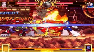 NICK54222 MUGEN: Fire Man and Magma Dragoon VS Ice Man and Chill Penguin