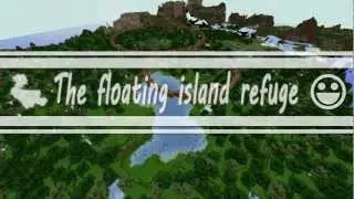 Minecraft Timelapse -- The floating island refuge!