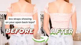 Bra Straps Showing On Your Tops? 