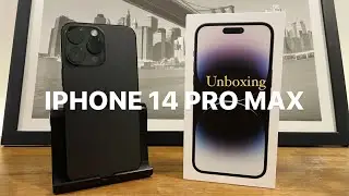 UNBOXING IPHONE 14 PRO MAX *SPACE BLACK*