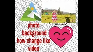 How to change photo background edit video Ali tech videos