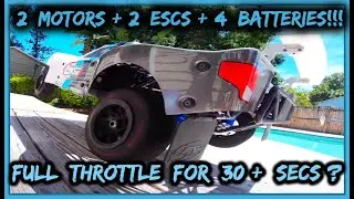 Losi 5 T 2.0 FULL THROTTLE TEST w/ 2 Motors + 2 Esc's + MGM Coming! 4K