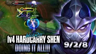 TOP 50 SHEN WILD RIFT | 1v4 HARDCARRY SHEN DOING IT ALL