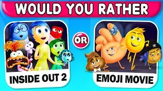 🔥 Would You Rather Inside Out 2 x The Emoji Movie | INSIDE OUT 2 Final Trailer
