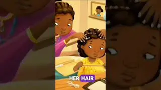 THE LITTLE GIRL ALWAYS CRY WHEN SHE VISITS THE HAIRDRESSING SALON #africanfolktales #story