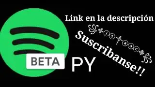 😎Decargar Spotify beta😎