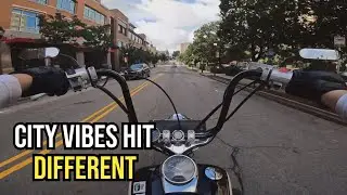 I PREFER to Ride in the CITY on my Honda Shadow 750!