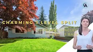 Inside this charming 3 level split home in Langley, BC | Home Tour