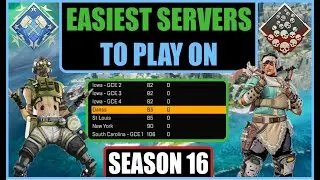 Easiest Servers To Play On In Apex Legends Season 16