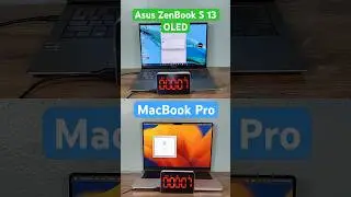 MacBook Pro vs Asus ZenBook S 13 OLED: Performance battle