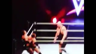 WWE Big Show & The Miz & Curtis Axel In Dublin