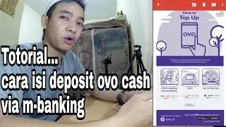 Tutorial cara top up aplikasi OVO cash
