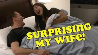 Valentine's Day Surprise: Surprising My Wife in Bed!