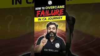 How to Overcame Failure in CA Journey 🤔🤔 