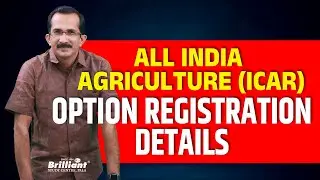 All India Agriculture (ICAR) | Option Registration Details