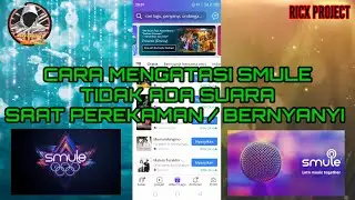 Tutorial How to solve Smule no sound when singing / recording