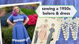 Sewing with the most expensive lace in my stash | Vintage sewing project + sew with me