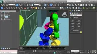 3ds max MassFX - Part03 - Hinge Constraint.mp4