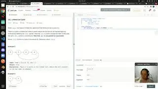 LeetCode 141 Linked List Cycle - Python