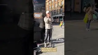 ABBA - Mamma Mia - Busking cover by Kieran the chanter