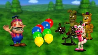 FNaF World Randomizer But I CAN'T RUN