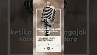 [SHORT] Tugas Kita Hanya Menyampaikan - Ustadz Abdul Malik #berdakwah #sampaikanwalausatuayat