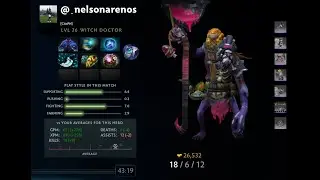 STOP BULLYING MY 1K MMR! | WITCH DOCTOR FROM SUPPORT BECAME CARRY !!