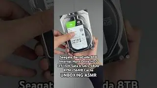 Seagate BarraCuda 8TB Internal Hard Drive HDD – 3.5 Inch Sata 6 Gb/s 5400 RPM 256MB Cache 