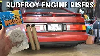Rudeboy Specials Engine Risers on MK2 Supra