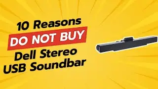 DON'T BUY Dell Stereo USB Soundbar AC511M BEFORE WATCHING THIS VIDEO! 😱🎧