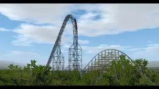 RMC hyper hybrid coaster I made because I was bored
