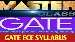 GATE ECE SYLLABUS 2020-21